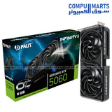 Palit RTX 5060 Infinity 2 OC – Graphics Card – Palit – 8GB GDDR7 DLSS 4 PCIe 5.0