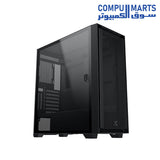 Advanced PC enclosure supporting front 3×120mm or 3×140mm fans, top 2×120mm or 2×140mm fans, rear 120mm fan support, and high airflow mesh construction for Egypt PC enthusiasts
