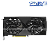 بطاقة رسومات PNY GeForce RTX 5060 Ti بسعة 16 جيجابايت، معززة بمعالج رسومات ثنائي المروحة، DLSS 4

