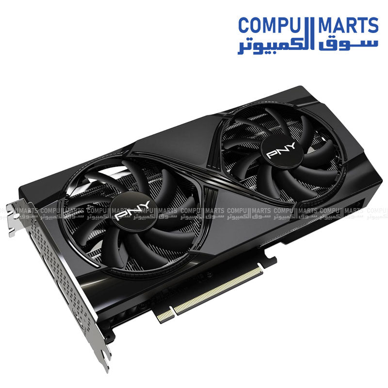 بطاقة رسومات PNY GeForce RTX 5060 Ti بسعة 16 جيجابايت، معززة بمعالج رسومات ثنائي المروحة، DLSS 4

