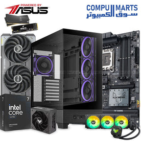 POWEREDBYASUS-TUFFORCE1-IntelCoreUltra7265K-RTX5070-32GBDDR5-500GBGen4SSD-A31PLUSTGARGB-TUF850WGold-LCII360ARGB