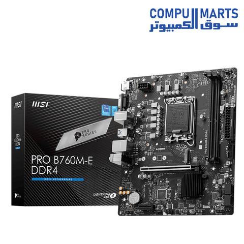 PRO-B760M-E-Motherboard-MSI-DDR4-INTEL