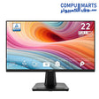 MSI PRO MP225 E12VL 120Hz FHD monitor with 21.45 inch VA panel, 1920 x 1080 resolution, Adaptive-Sync support and HDMI connectivity