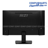 MSI 23.8 inch flat IPS display with 1500:1 contrast ratio, Adaptive-Sync support, HDR Ready compatibility and built-in 2W dual speakers