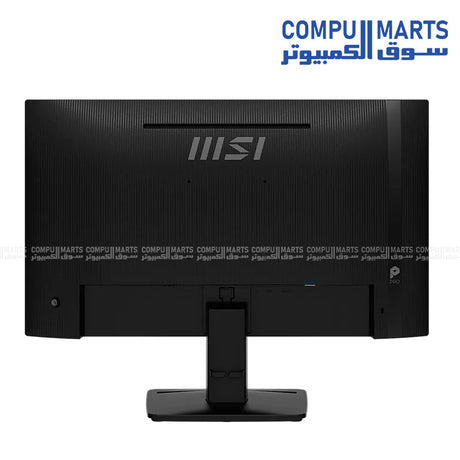 MSI 23.8 inch flat IPS display with 1500:1 contrast ratio, Adaptive-Sync support, HDR Ready compatibility and built-in 2W dual speakers