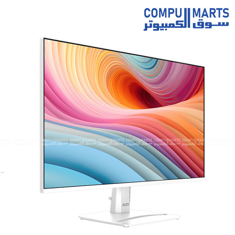 MSI PRO MP275W E2 QHD 27 inch IPS Monitor 100Hz Business Display in Egypt