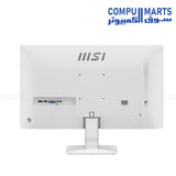 MSI PRO MP275W E2 QHD 27 inch IPS Monitor 100Hz Business Display in Egypt