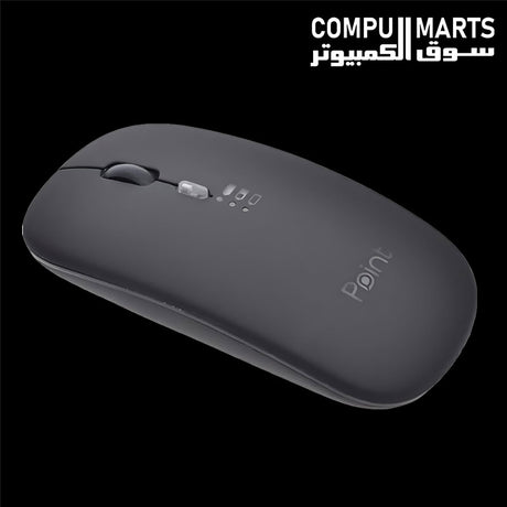 Point PT-20 Dual-Mode Mouse with Bluetooth 5.2 and 2.4GHz Connectivity
