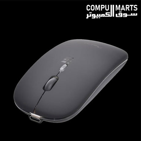 Point PT-20 Rechargeable Wireless Optical Mouse in Black