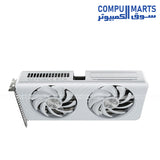 Palit RTX 5060 Ti White OC rear ports HDMI 2.1b DisplayPort 2.1b connectivity multi display GPU Egypt