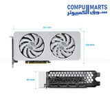 Palit RTX 5060 Ti White OC 16GB gaming and 3D rendering performance DLSS 4 ray tracing setup in use Egypt