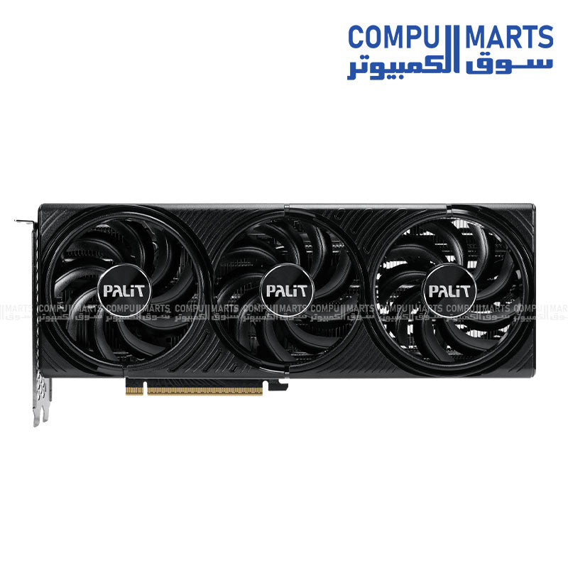 Palit RTX 5070 Infinity 3 graphics card with triple fan design
