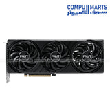 Palit RTX 5070 Infinity 3 graphics card with triple fan design
