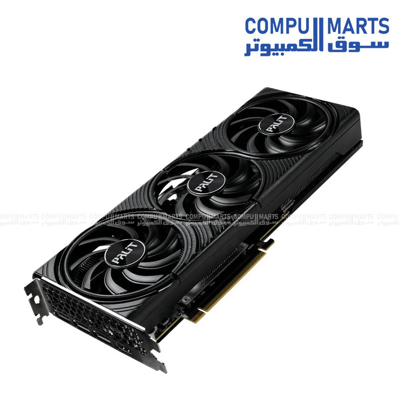 Palit RTX 5070 Infinity 3 graphics card with triple fan design

