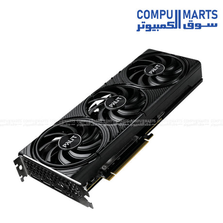 Palit RTX 5070 Infinity 3 graphics card with triple fan design
