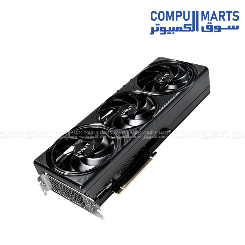 Palit RTX 5080 Infinity 3 OC graphics card with 2625 MHz boost clock and 10752 CUDA cores