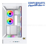 Xigmatek Pano II Air – Mid Tower High Airflow PC Case – E-ATX – Vertical GPU – Egypt