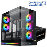 Complete Xigmatek Pano II Air and PRIME M 850W 80+ Gold PSU package designed for PC builders looking for a case and power supply solution in Egypt