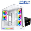 Xigmatek gaming hardware bundle including Pano II Air chassis paired with PRIME M 850W 80 Plus Gold certified power supply unit