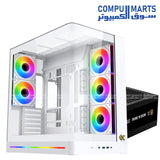 Xigmatek gaming hardware bundle including Pano II Air chassis paired with PRIME M 850W 80 Plus Gold certified power supply unit