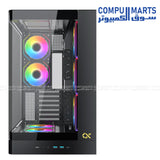 Xigmatek Pano II Air – Mid Tower High Airflow PC Case – E-ATX – Vertical GPU – Egypt
