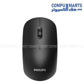 Philips M315 Wireless Mouse in Black – Compact and Reliable Design