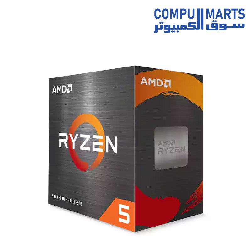 AMD Ryzen 5 5500 Desktop Processor 6 Cores 12 Threads Up to 4.2GHz Boost AM4 Socket 65W TDP Tray - Box