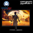 Black and Red AOC Q27G40ZE gaming monitor with tilt adjustability support