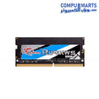 G.SKILL Ripjaws 8GB DDR4 2666MHz SO-DIMM laptop memory module model F4-2666C18S-8GRS