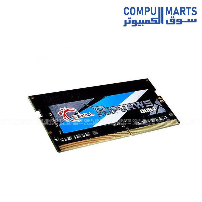 G.SKILL Ripjaws 8GB DDR4 2666MHz SO-DIMM laptop memory module model F4-2666C18S-8GRS