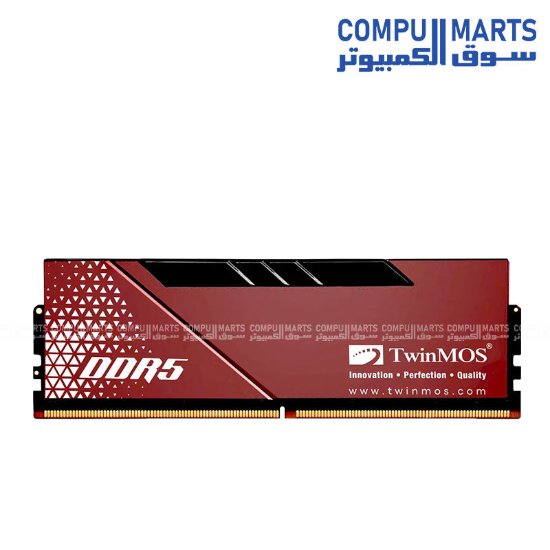 Twinmos DDR5 16GB 6000MHz RGB Gaming RAM with Aluminium Heat Spreader