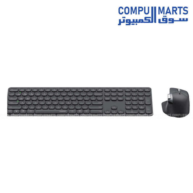 RAPOO 9560M wireless keyboard mouse combo with Bluetooth 4.0 5.0 and 2.4GHz