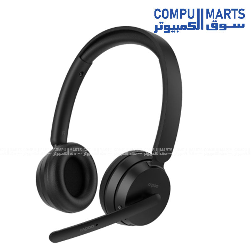 RAPOO H200 Dual-Mode Wireless Headset 40mm 15-Hour Battery