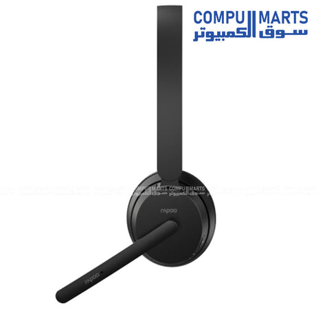RAPOO H200 wireless headset with 40mm speaker drivers and Bluetooth