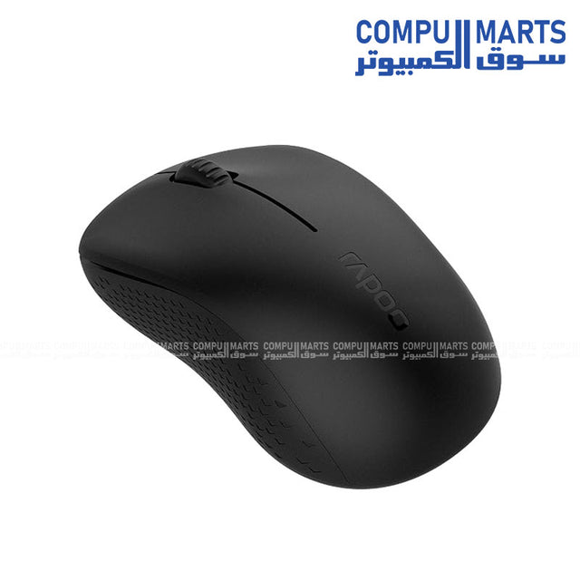 Rapoo M160 Multi-Mode Silent Bluetooth Wireless Optical Mouse Black