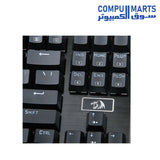 A101- Keyboard-Redragon-Mechanical-Keycaps