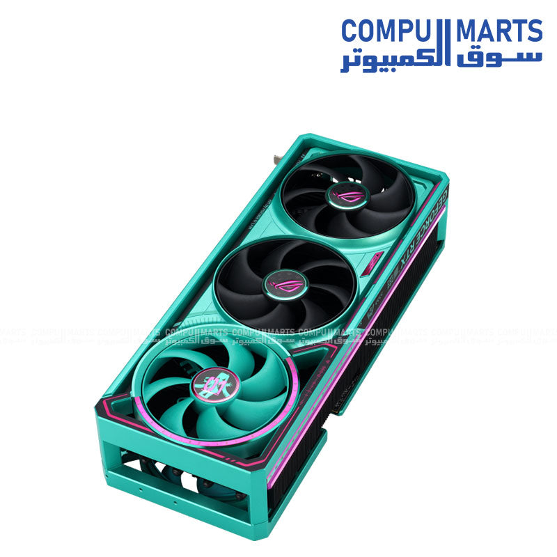 ROG Astral GeForce RTX 5080 Hatsune Miku Edition graphics card