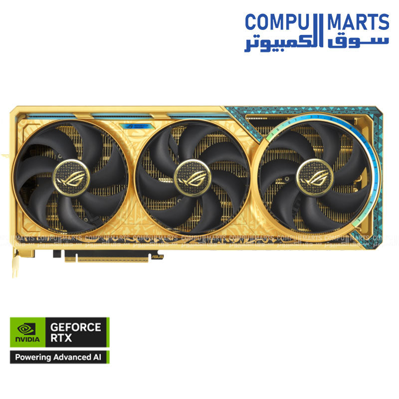 ASUS ROG Astral GeForce RTX 5090 Dhahab OC Edition Graphic Card- 007 First Light GeForce RTX 50 Series Bundle