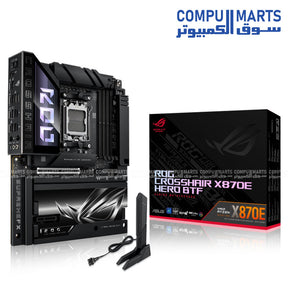 ASUS ROG Crosshair X870E Hero BTF – AM5 Motherboard – DDR5 – PCIe 5.0 – WiFi 7