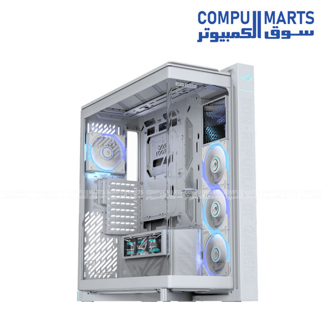 ASUS ROG Cronox ARGB White Edition EATX Gaming PC Case