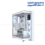 ASUS ROG Cronox ARGB White Edition with Four 120mm ARGB Fans