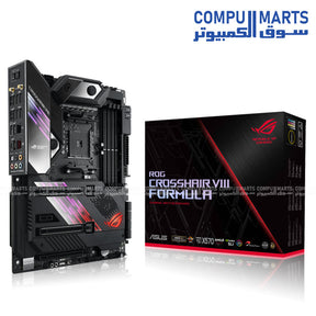 ASUS ROG Crosshair VIII Formula X570 Wi-Fi ATX AM4 Gaming Motherboard with PCIe 4.0, 5G LAN, and Aura Sync RGB – Egypt