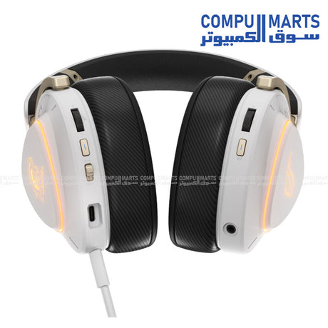 Delta II-KJP – Wireless Headset – ASUS – ROG 2.4GHz Bluetooth 3.5mm headset with 50mm titanium drivers