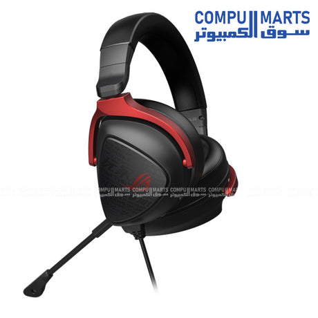 Delta S Core – Gaming Headset – ASUS – ROG 3.5mm wired headset with 50mm drivers and detachable microphone