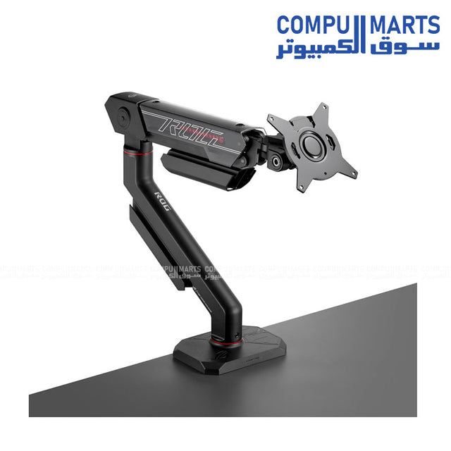 ROG Ergo Monitor Arm AAS01R mechanical spring monitor mount with VESA 100 x 100 mm support for up to 49-inch displays within 13.5kg available in Egypt