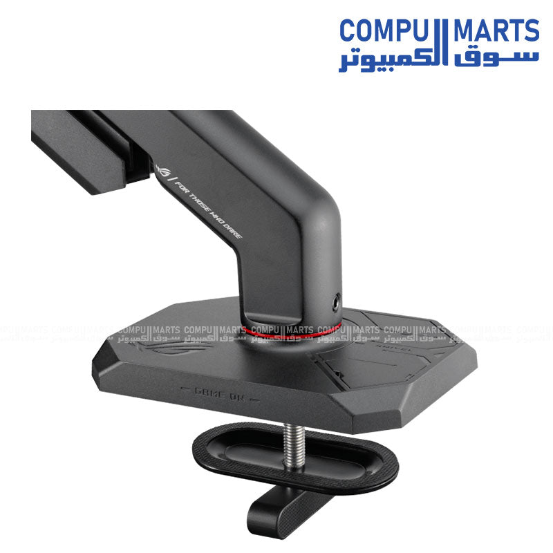 ROG Ergo Monitor Arm AAS01R mechanical spring monitor mount with VESA 100 x 100 mm support for up to 49-inch displays within 13.5kg available in Egypt