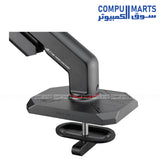ROG Ergo Monitor Arm AAS01R mechanical spring monitor mount with VESA 100 x 100 mm support for up to 49-inch displays within 13.5kg available in Egypt