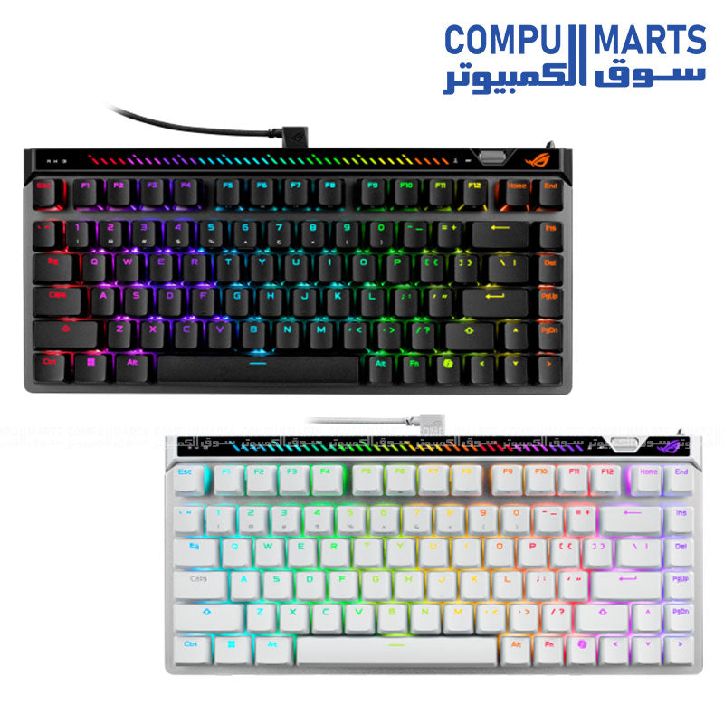 ASUS ROG Falchion ACE 75 HE compact gaming keyboard with magnetic switches