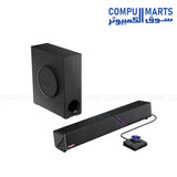 ASUS ROG Gjallar Gaming Soundbar with LCD Control Hub