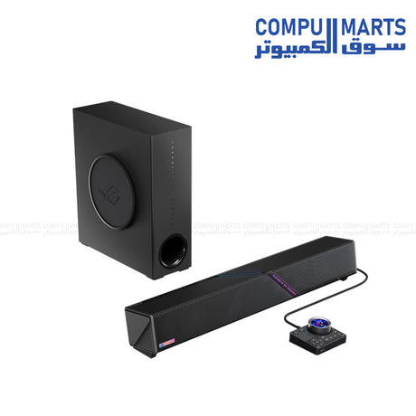ASUS ROG Gjallar Gaming Soundbar with LCD Control Hub